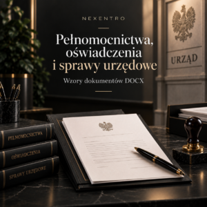89. Pełnomocnictwo ogólne do czynności cywilnoprawnych